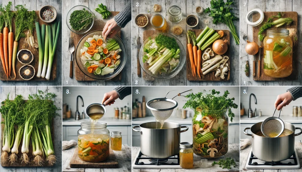 Vegetable Scrap Broth