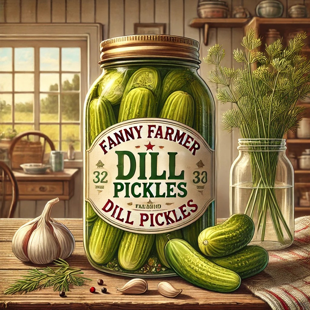 Fanny Farmer Dill Pickles: A Timeless, Flavorful Classic