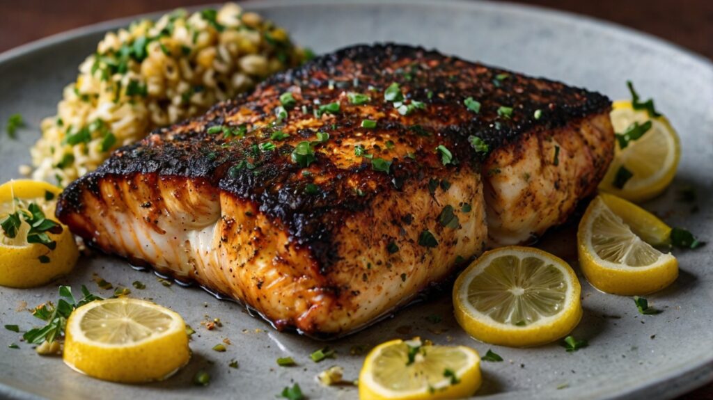 Blackened Grilled Lingcod Recipes
